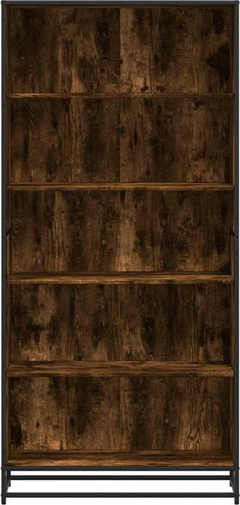 Actual product image vidaXL Bookcase Shelf Standing shelf Office shelf Storage shelf Smoked oak