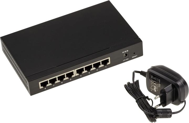 Image du produit Kalea-informatique Network Switch 25 LAN GIGABIT ETHERNET 10 100 1000Mbps 1G 25G 8 RJ45 Ports Bandwidth 40Gbps (8 ports)