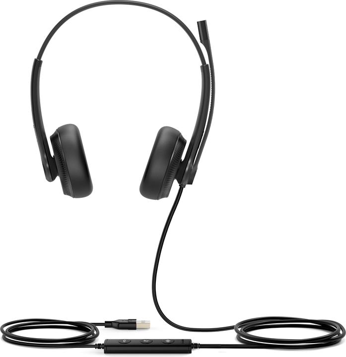 Actual product image Yealink Headset UH34 Dual UC (Cable, USB-A)