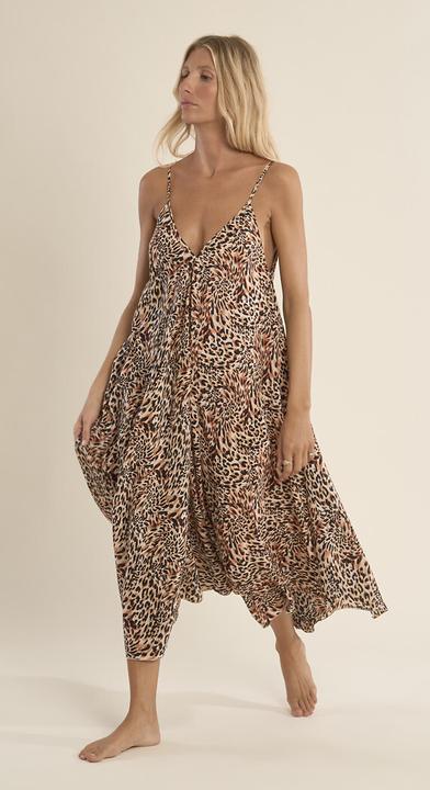 Image du produit Molly Bracken Langes Kleid mit Trägern (M)
