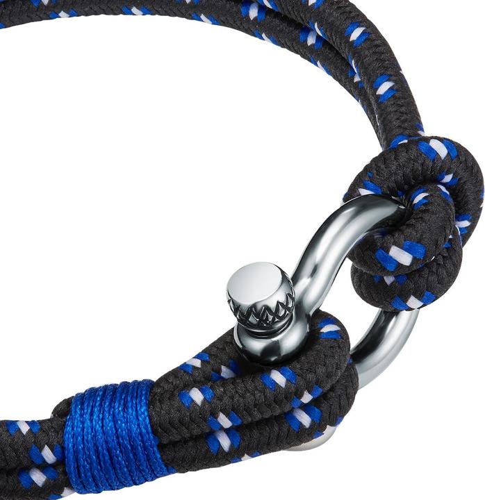 Produktbild True Rebels Herren Edelstahl silber 21,0 cm - 11734 (21 cm, Edelstahl)