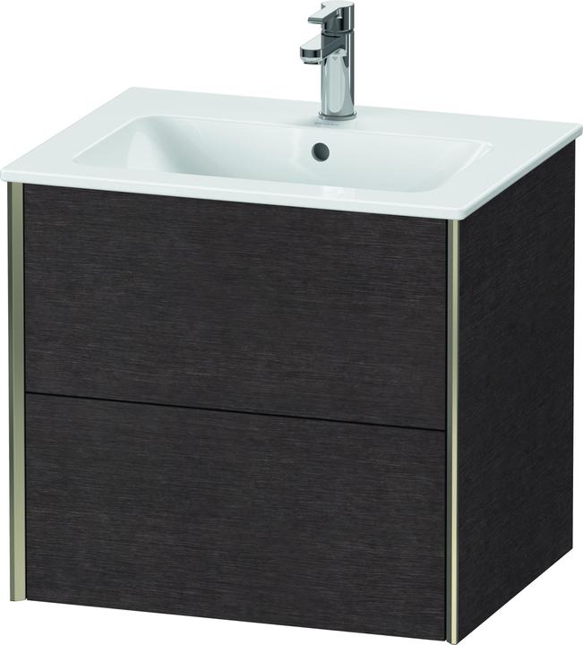 Produktbild Duravit XViu 4125 Waschtischunterbau wandhängend, 2 Schubkästen, für Waschtisch Me by Starck 2336 (61 x 48 x 56 cm)
