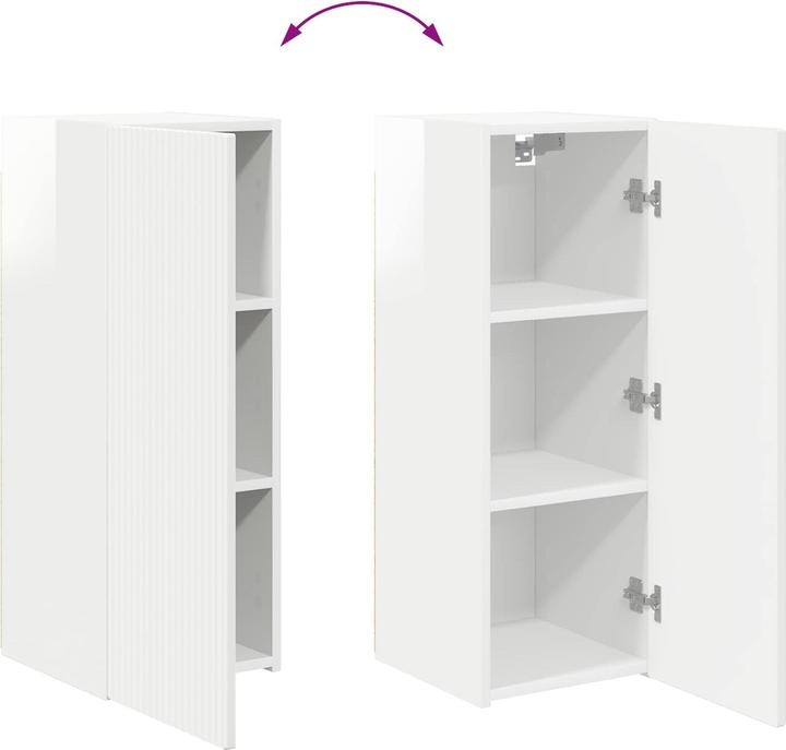 Actual product image vidaXL TV-Schränk (31 x 31 x 80 cm)