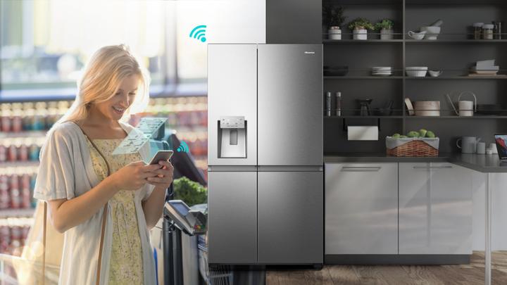 Immagine prodotto Hisense Hise Sideb RS818N4TIE E inox (632 l)