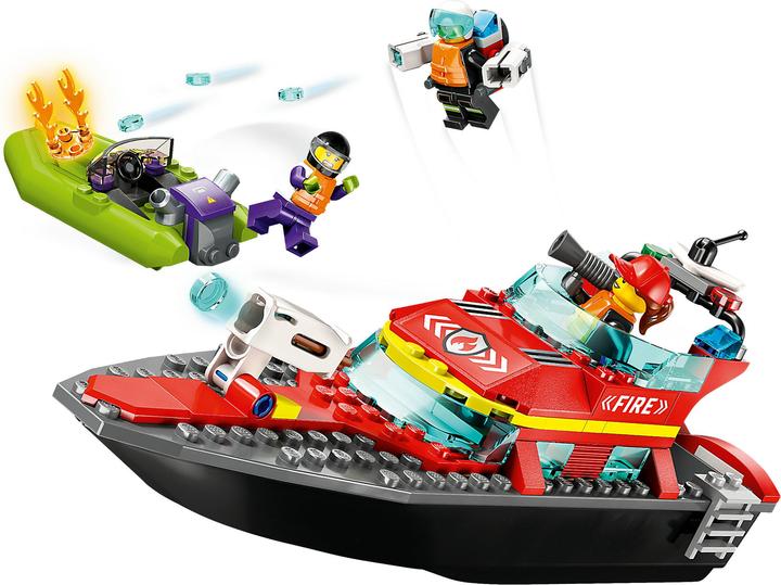 Produktbild LEGO Feuerwehrboot (60373, LEGO City)