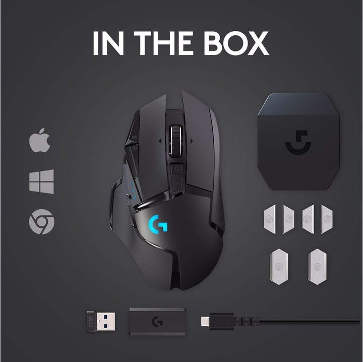 Actual product image Logitech G G502 Lightspeed (Wireless)