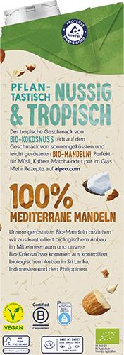 Immagine prodotto Alpro Bio Kokos-Mandeldrink (8 x 100 cl)