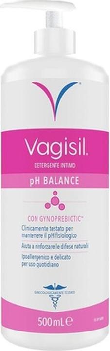 Produktbild Vagisil pH Balance Intimate Cleanser for Women with Prebiotics 500ml (500 ml, Intimwaschlotion)