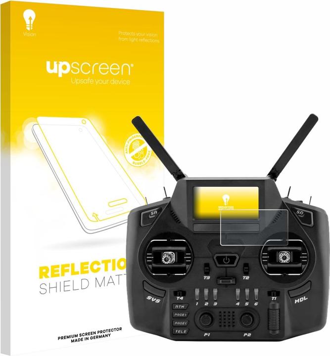 upscreen Schutzfolie für Radiomaster GX12 Displayschutz Displayschutzfolie Folie Matt Entspiegelungsfolie