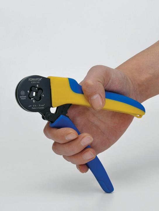 Produktbild Klauke Ratchet hand tool for cable end sleeves (175 mm)