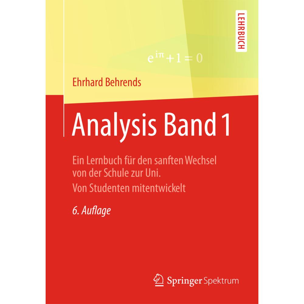 Analysis 01, Fachbücher von Ehrhard Behrends