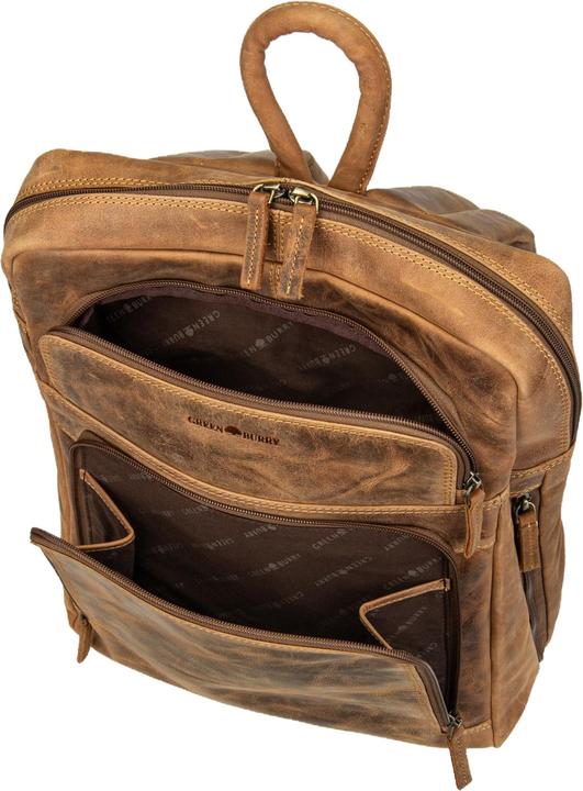 Produktbild Greenburry Vintage Daypack Leder 44 cm Laptopfach (14 l)