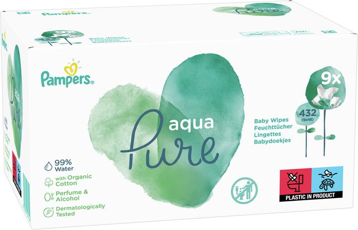 Pampers Aqua Pure (432 pcs.)