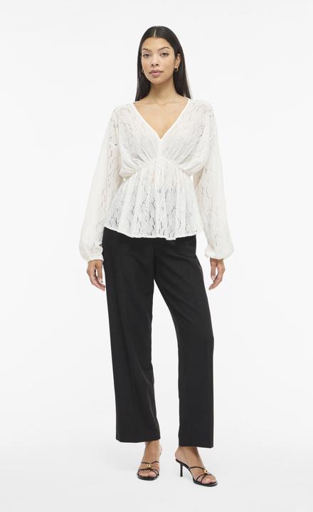 Immagine prodotto Vila VISEBA V-Ausschnitt Oberteil mit langen Ärmeln (34)