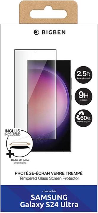 Produktbild Bigben Displayschutz Glas f??r Samsung S24 Ultra, PEGLASSGS24U (1 Stk., Samsung Galaxy S24 Ultra)