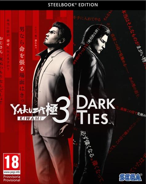 Actual product image Sega Yakuza Kiwami 3 & Dark Ties Steelbook Edition (IT)