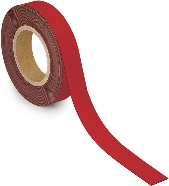 Produktbild Maul Magnetband, 30 mm x 10 m, Dicke: 1 mm, rot beschriftbares Kennzeichnungsband, Non-Permanent-Ma (10 x)