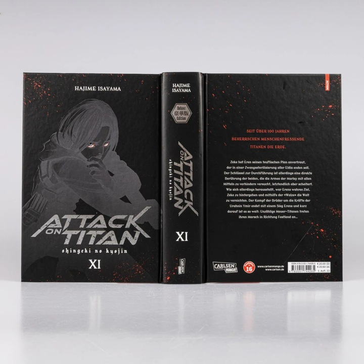 Produktbild Attack on Titan Deluxe 11 (Deutsch, Hajime Isayama, Claudia Peter, 2022)