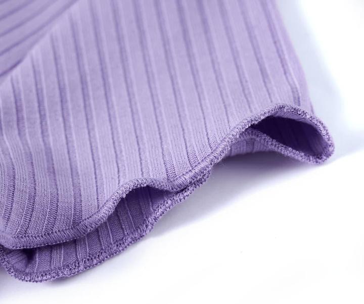 Immagine prodotto VidaXL Maglietta da bambino viola 92,Materiale: 95% cotone. 5 (92)