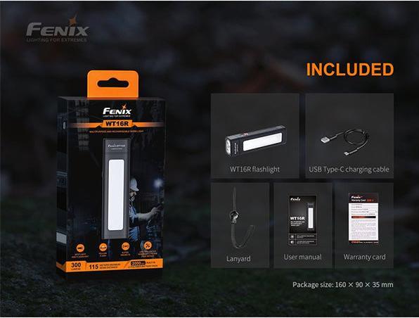 Image du produit Fenix WT16R (12.70 cm, 300 lm)