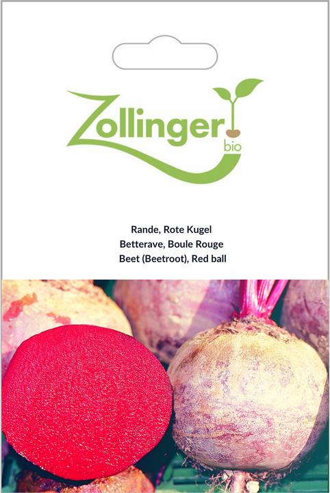 Actual product image Zollinger Bio Beetroot, Red ball