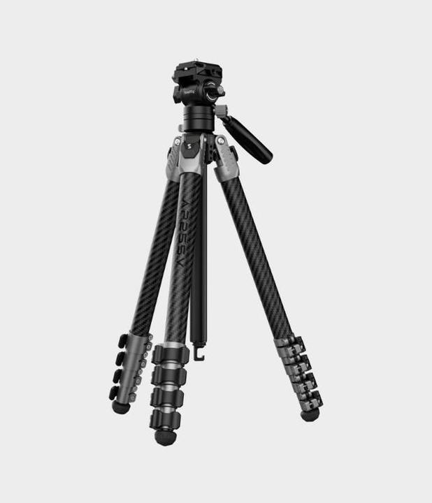 Image du produit SmallRig 5477 Portable Video Carbon Fiber Tripod AP255Pro (Carbone, Matières plastiques, Métal)