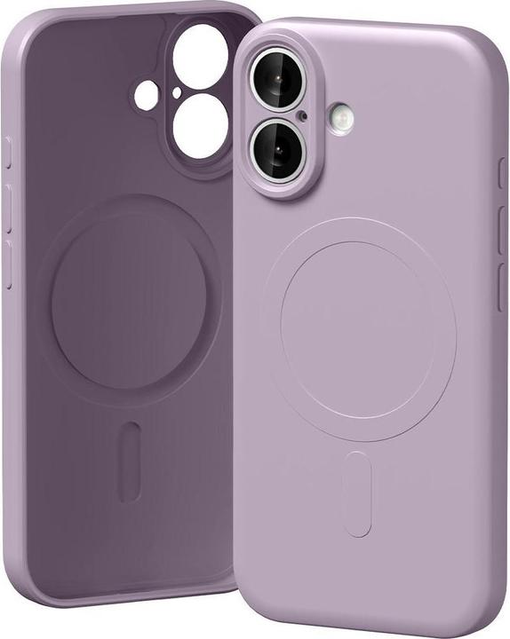 Image du produit Semi-Silicone MagSafe Case for iPhone 17 Lavender Gray (Apple iPhone 17)