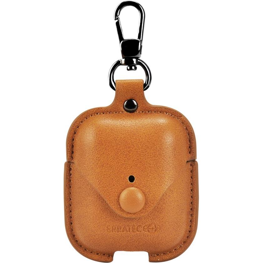 Terratec Air Box Tasche für Kopfhörer (Kopfhörer Tasche), Kopfhörertasche + Schutzhülle, Braun