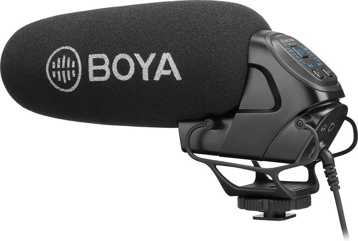Actual product image Boya BY-BM3032 microphone Black Digital camcorder microphone