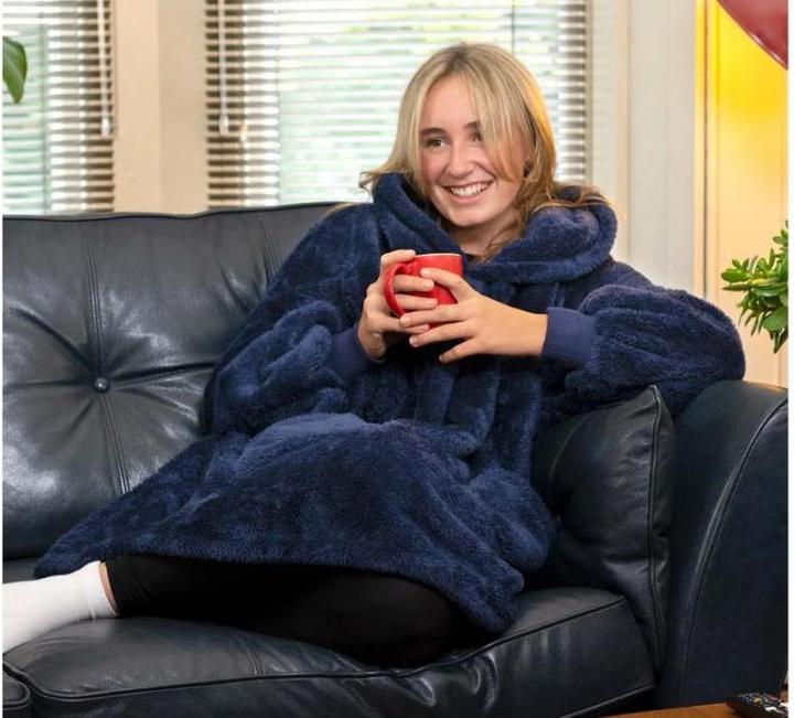 Actual product image TOP Hooded blanket (93 x 96 cm)