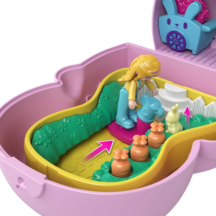 Image du produit Polly Pocket Coffret transformable Lapin - Mini Poupée - Dès 4 ans