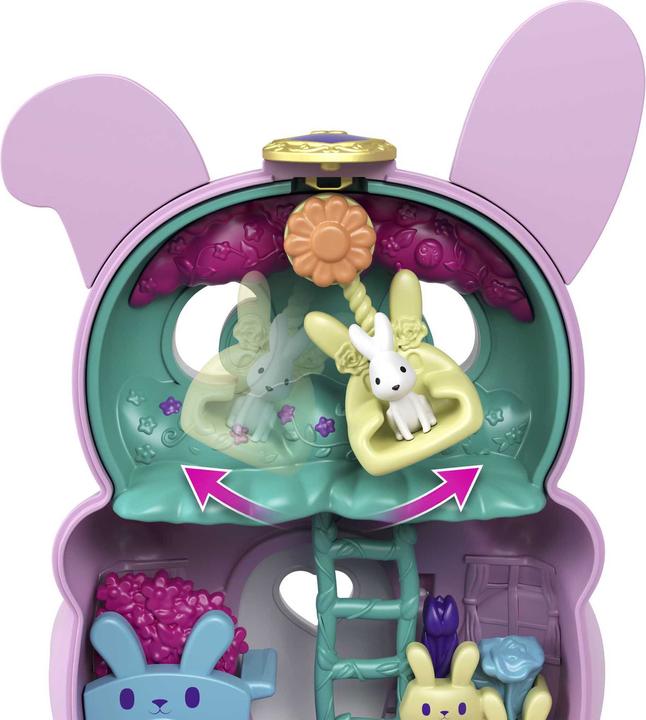 Image du produit Polly Pocket Coffret transformable Lapin - Mini Poupée - Dès 4 ans