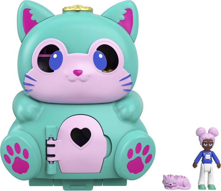 Actual product image Polly Pocket Flip & Find Cat