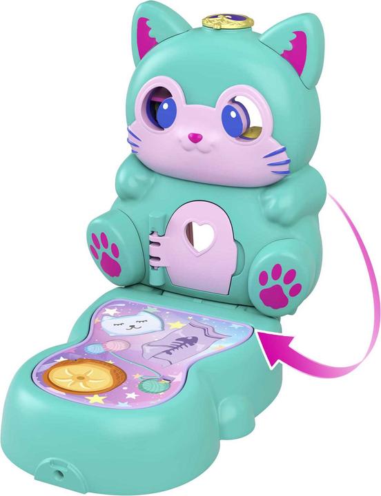 Actual product image Polly Pocket Flip & Find Cat