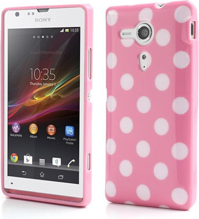 Actual product image König Design Protective cover for mobile Sony Xperia SP C5303 C5302 C5306 M35h pink