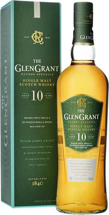 Produktbild Glen Grant 10 Years (1 x 70 cl)