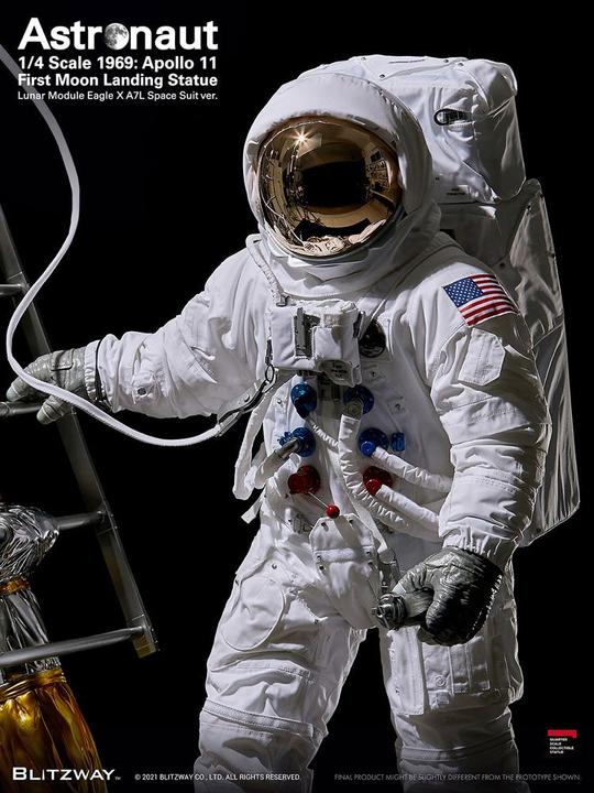 Produktbild Blitzway Apollo 11 LM-5 A7L Astronaut 1/4 Superb Scale Hybrid Statue