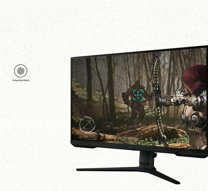 Actual product image Samsung ODYSSEY G3 G30D (1920 x 1080 pixels, 24")