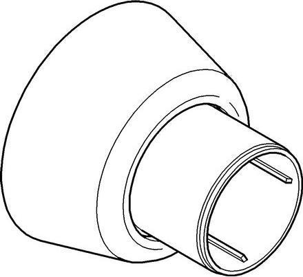 Actual product image Grohe Rosette for S-connection, DN 15, 70mm chrome