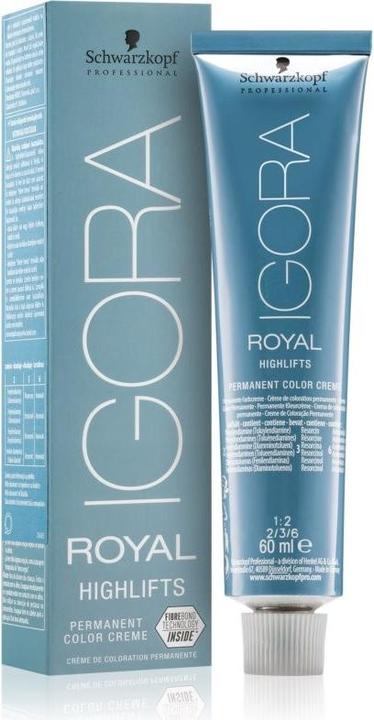 Actual product image Schwarzkopf Professional Igora Royal Highlifts 10-21 Ultra Blonde Beige 60ml (10-21 Ultra blonde beige)