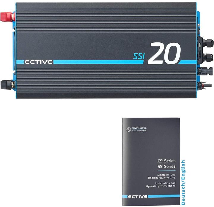 Image du produit Ective Onduleur sinusoïdal pur SSI 10 avec régulateur de charge MPPT 1000W