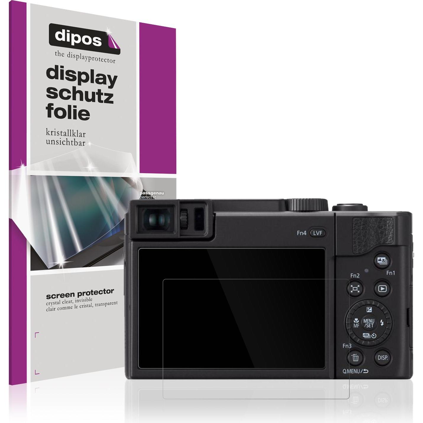 Dipos Schutzfolie Klar für Canon EOS R50 (Displayschutz), Kameraschutz, Transparent