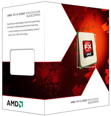 Actual product image AMD FX-4100, Bulldozer, 4C/4T (AM3+, 3.60 GHz, 4 -Core)