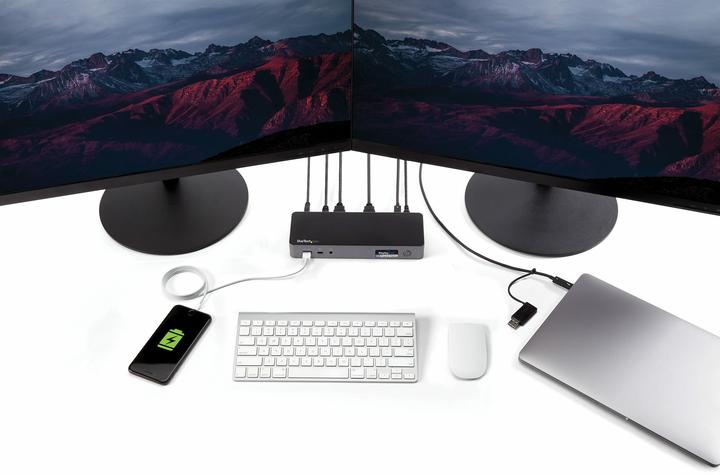 Produktbild StarTech DK30C2DPPDUE (USB-C, 4 Ports)