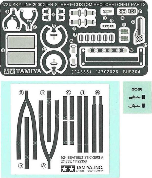 Produktbild Tamiya Nissan Skyline 2000 GT-R