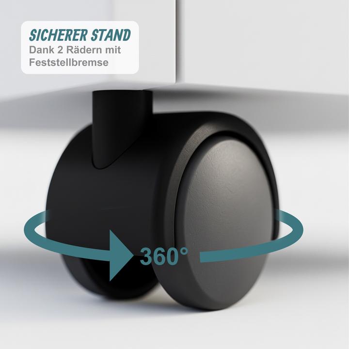 Produktbild Relaxdays Rollcontainer (44 x 44 x 66.50 cm)