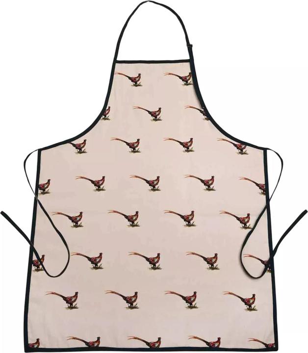 Actual product image Meg Hawkins Pheasant Cotton Apron (One size)