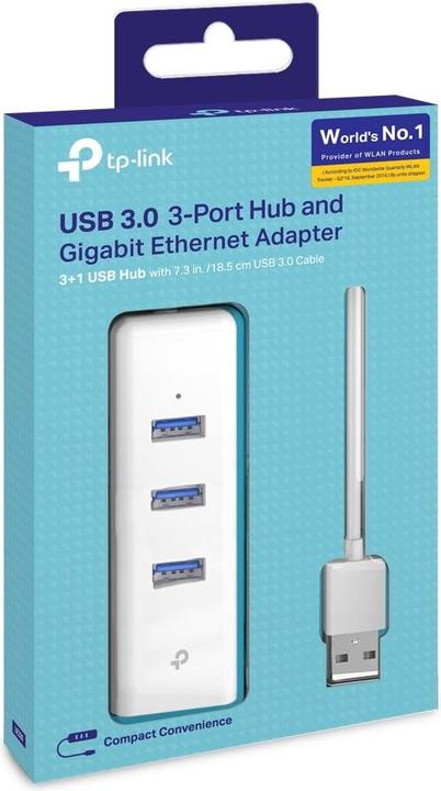 Actual product image TP-Link UE330 (4 ports)