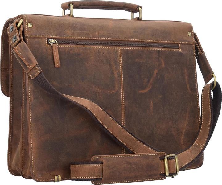 Produktbild Greenburry Vintage Aktentasche Leder 40 cm