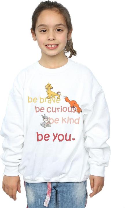 Produktbild Disney Be Brave Be Curious Sweatshirt Mädchen (104)